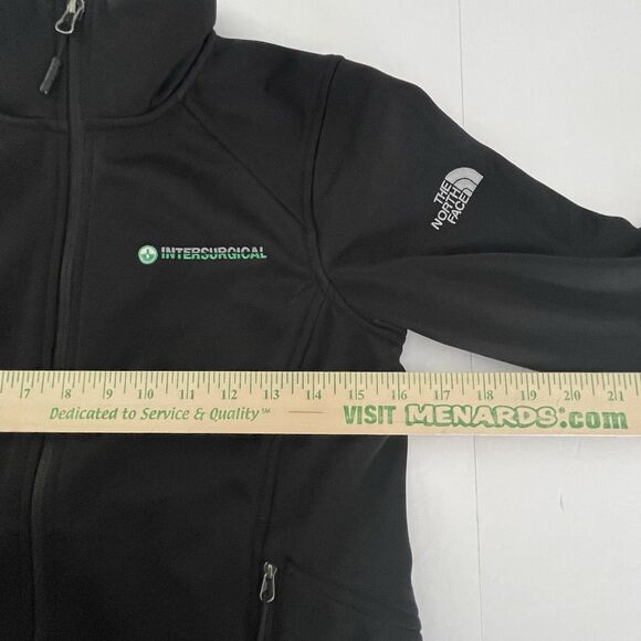 The North Face WindWall Softshell Jacket Women’s S Black Full Zip Surgical Logo - Picture 12 of 15